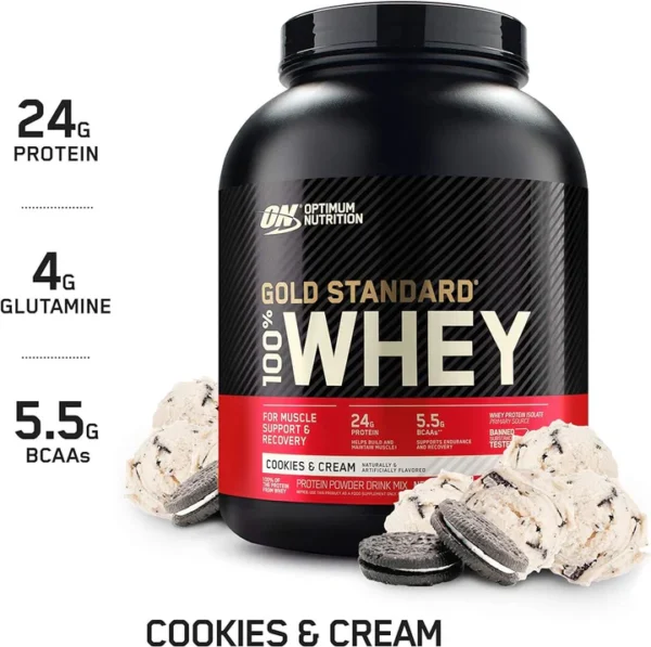 Optimum Nutrition Gold Standard 5 LBS - Image 2